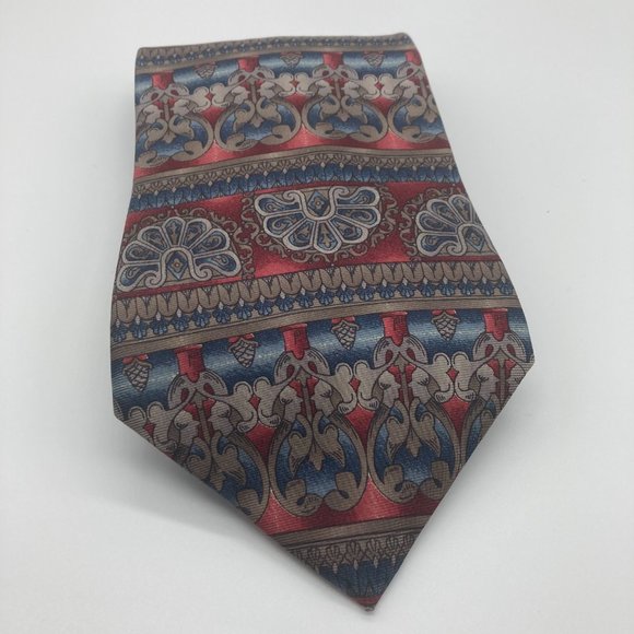 OSCAR DE LA RENTE 100% Silk Tie Made In USA - Picture 2 of 6